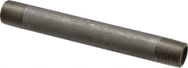 Merit Brass - Schedule 40, 3/8" Pipe x 5" Long, Grade 316/316L Stainless Steel Pipe Nipple - Welded & Threaded - Strong Tooling