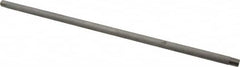 Merit Brass - Schedule 40, 1/4" Pipe x 18" Long, Grade 304/304L Stainless Steel Pipe Nipple - Welded & Threaded - Strong Tooling