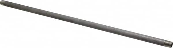 Merit Brass - Schedule 40, 1/4" Pipe x 18" Long, Grade 316/316L Stainless Steel Pipe Nipple - Welded & Threaded - Strong Tooling