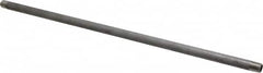 Merit Brass - Schedule 40, 1/4" Pipe x 18" Long, Grade 316/316L Stainless Steel Pipe Nipple - Welded & Threaded - Strong Tooling