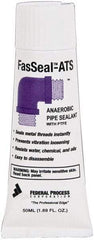 Federal Process - 50 mL Tube White FasSeal-ATS Anaerobic Thread Sealant with PTFE - 375°F Max Working Temp - Strong Tooling