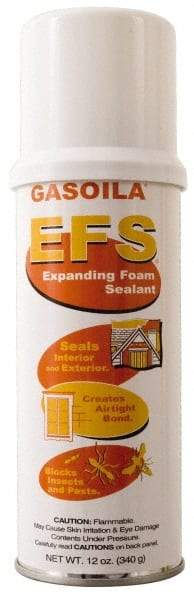 Federal Process - 12 Ounce Work Sav'r Expanding Foam Chemical Detectors, Testers and Insulator - Aerosol - Strong Tooling