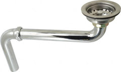 Just Mfg. - Crump Cup Drain System - Chrome Plated Brass - Strong Tooling