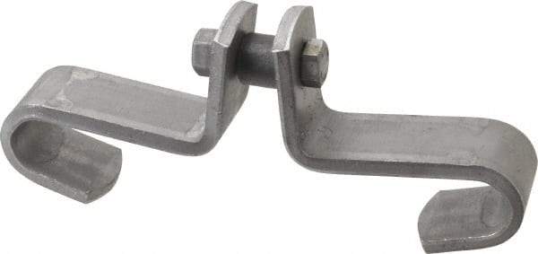 Made in USA - 3/8" Rod Center Beam Clamp - 1,000 Lb Capacity, Carbon Steel - Strong Tooling