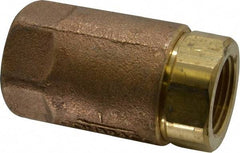 Conbraco - 1" Bronze Check Valve - Inline, FNPT x FNPT - Strong Tooling