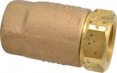 Conbraco - 1-1/4" Bronze Check Valve - Inline, FNPT x FNPT - Strong Tooling