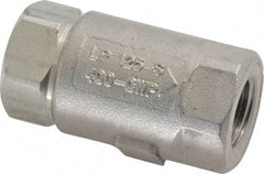 Conbraco - 3/8" Stainless Steel Check Valve - Inline, FNPT x FNPT - Strong Tooling