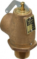 Conbraco - 3/4" Inlet, 3/4" Outlet, ASME Low Pressure Steam Heating Relief Valve - 15 Max psi, Bronze, 475 Lb per Hour - Strong Tooling