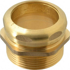 Federal Process - 1-1/2 Inch Pipe, Male Compression Waste Connection - Chrome Plated, Cast Brass - Strong Tooling