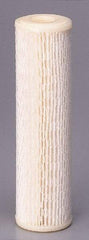 Pentair - 2-5/8" OD, 5µ, Cellulose Polyester Pleated Cartridge Filter - 20" Long, Reduces Sediments - Strong Tooling