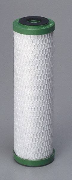 Pentair - 2-7/8" OD, 0.5µ, Carbon Briquette/Resin Giardia & Cryptosporidium Reduction Cartridge Filter - 9-3/4" Long, Reduces Tastes, Odors & Sediments - Strong Tooling