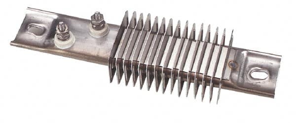 Hotwatt - 120 Volt, 400 Watt, 8" Long Channel Strip Heater - 3-1/4" Fin Length, 48 Watt per Sq In - Strong Tooling