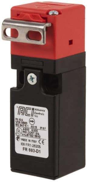 ACI - 10 Amp, 24-300 VDC, 250-600 VAC, 3 Pole Fused Safety Switch - 10 Amp, 24-300 VDC, 250-600 VAC, 1.21 Inch Wide x 1.21 Inch Deep x 3.66 Inch High, Nonmetallic, 3NC Contact Configuration - Strong Tooling