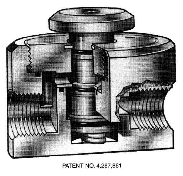 Simtech - 1-1/2" Pipe, PVC Manually Operated Plumbing Valve - EPDM Seal, MNPT - Strong Tooling