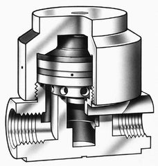 Simtech - 3/4" NPTF Diaphram Operated Valve - 125 Max psi, PP/EPDM Material - Strong Tooling