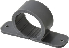 Oatey - 1" Pipe, Standard Pipe Clamp - Gray, Polypropylene - Strong Tooling