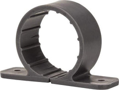 Oatey - 1-1/2" Pipe, Standard Pipe Clamp - Gray, Polypropylene - Strong Tooling