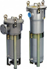 Parker - 2 Inch, Stainless Steel, Bag Filter Housing - FNPT End Connection, 160 GPM Max Flow - Strong Tooling