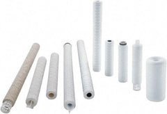 Parker - 2-1/2" OD, 25µ, Cotton String-Wound Cartridge Filter - 20" Long - Strong Tooling