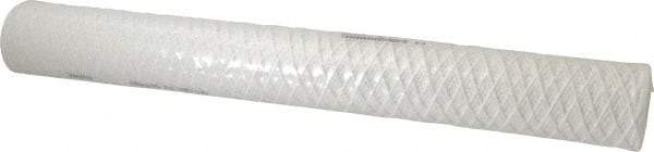 Parker - 2-1/2" OD, 1µ, Cotton String-Wound Cartridge Filter - 20" Long - Strong Tooling