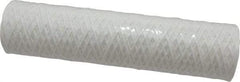 Parker - 2-1/2" OD, 5µ, Cotton String-Wound Cartridge Filter - 10" Long - Strong Tooling