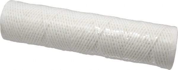 Parker - 2-1/2" OD, 10µ, Cotton String-Wound Cartridge Filter - 10" Long - Strong Tooling