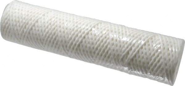 Parker - 2-1/2" OD, 25µ, Cotton String-Wound Cartridge Filter - 10" Long - Strong Tooling