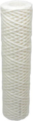 Parker - 2-1/2" OD, 50µ, Cotton String-Wound Cartridge Filter - 10" Long - Strong Tooling