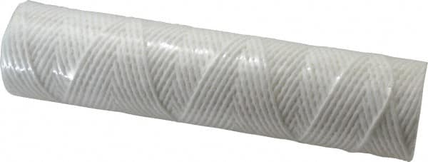 Parker - 2-1/2" OD, 10µ, Cotton String-Wound Cartridge Filter - 10" Long - Strong Tooling