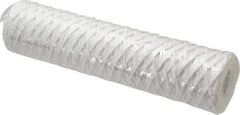 Parker - 2-1/2" OD, 1µ, Acetate Cotton String-Wound Cartridge Filter - 10" Long - Strong Tooling