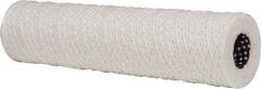 Parker - 2-1/2" OD, 5µ, Cotton String-Wound Cartridge Filter - 10" Long - Strong Tooling