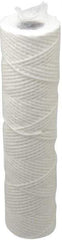 Parker - 2-1/2" OD, 10µ, Cotton String-Wound Cartridge Filter - 10" Long - Strong Tooling