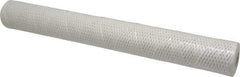 Parker - 2-1/2" OD, 25µ, Cotton String-Wound Cartridge Filter - 20" Long - Strong Tooling