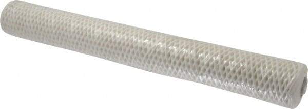 Parker - 2-1/2" OD, 50µ, Cotton String-Wound Cartridge Filter - 20" Long - Strong Tooling