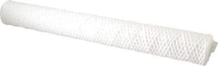 Parker - 2-1/2" OD, 50µ, Acetate Cotton String-Wound Cartridge Filter - 20" Long - Strong Tooling