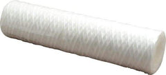 Parker - 2-1/2" OD, 5µ, Polypropylene Cotton String-Wound Cartridge Filter - 10" Long - Strong Tooling