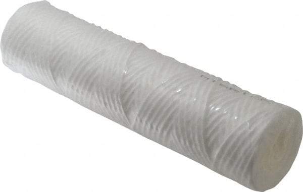 Parker - 2-1/2" OD, 25µ, Polypropylene Cotton String-Wound Cartridge Filter - 10" Long - Strong Tooling