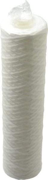 Parker - 2-1/2" OD, 5µ, Polypropylene Cotton String-Wound Cartridge Filter - 10" Long - Strong Tooling