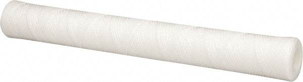 Parker - 2-1/2" OD, 10µ, Polypropylene Cotton String-Wound Cartridge Filter - 20" Long - Strong Tooling