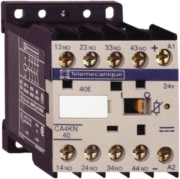 Schneider Electric - 2NC/2NO, 24 VDC Control Relay - 17 V - Strong Tooling