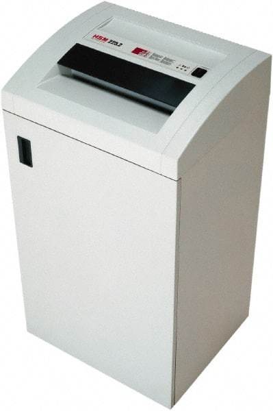 Ability One - 1/4" Strip, Single State Mixed Media Destroyer Strip Cut Shredder - 19-3/4" Long x 35-1/2" Wide x 16-1/2" High, Level 2 Security - Strong Tooling