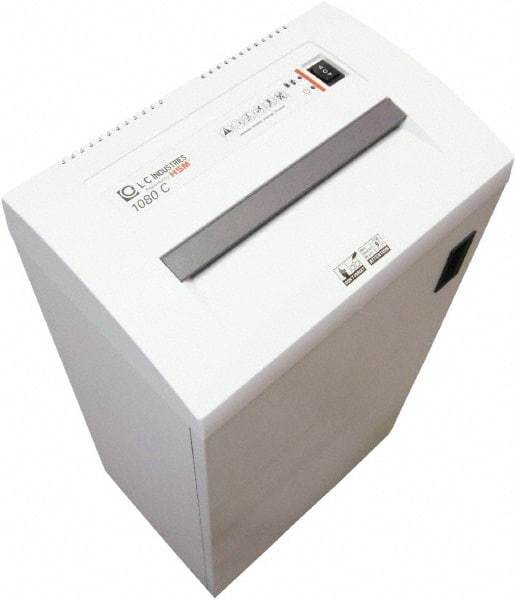 Ability One - 1/8 x 1-1/8" Strip, Single State Mixed Media Destroyer Cross Cut Shredder - 15-3/4" Long x 28-1/2" Wide x 11" High, Level 3 Security - Strong Tooling