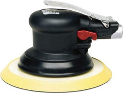 Chicago Pneumatic - 12,000 OPM, 16.6 CFM Air Consumption, Palm Air Orbital Sander - Round Pad, 1/4 NPT Inlet - Strong Tooling