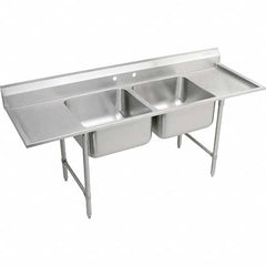 ELKAY - Stainless Steel Sinks Type: Scullery Sink Outside Length: 77-1/4 (Inch) - Strong Tooling