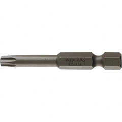 Wiha - T40 Power Bit - 1/4" Drive, 2" OAL - Strong Tooling