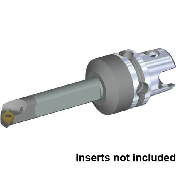 Kennametal - Right Hand Cut, 20mm Min Bore Diam, Size KM40TS Carbide Modular Boring Cutting Unit Head - 80mm Max Bore Depth, Through Coolant, Compatible with DP.. 070204, DP.. 2151 - Strong Tooling