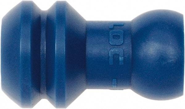 Loc-Line - 1/4" Hose ID, Male to Male Coolant Hose Lathe Adapter - Unthreaded, For Loc-Line Modular Hose Systems - Strong Tooling