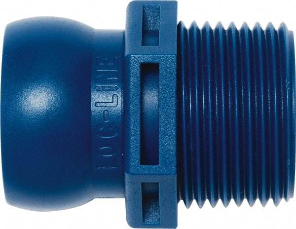 Loc-Line - 3/4" Hose ID, Male to Female Coolant Hose Connector - 3/4" BSPT, For Loc-Line Modular Hose Systems - Strong Tooling