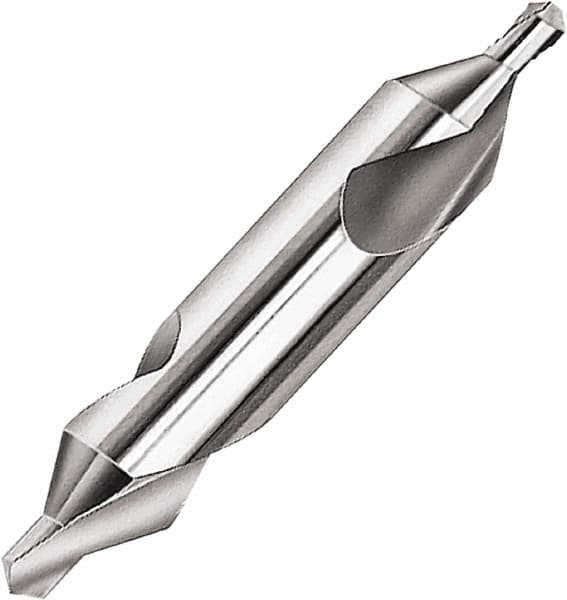 Magafor - #2 Plain Cut 60° Incl Angle Solid Carbide Combo Drill & Countersink - Strong Tooling