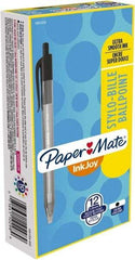 Paper Mate - 1mm Ball Point Retractable Ball Point Pen - Black - Strong Tooling